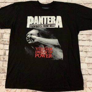 Pantera, Vulgar Display Band T-Shirt, XL